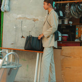 Tote shell bag D4 — Carbon