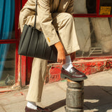 Tote shell bag D4 — Carbon