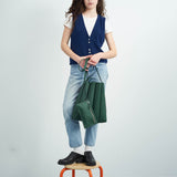 Shell bag D4 — Green