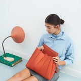 Tote shell bag D4 — Orangeade