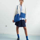 Tote shell bag D4 — Royal