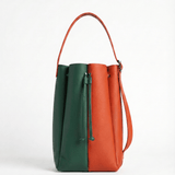 Bucket Bag — Green/Orangeade