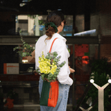 Bucket Bag — Green/Orangeade