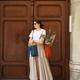 Bucket Bag — Royal/Green