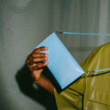 Flat Purse · lightblue