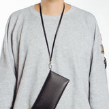 Flat Purse · black